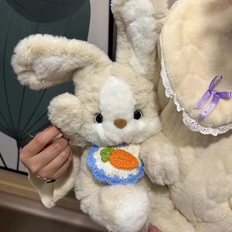 New Comfort Companion Bellyband Puppy Plush Doll Can Be Bib Good Night Plush Puppy