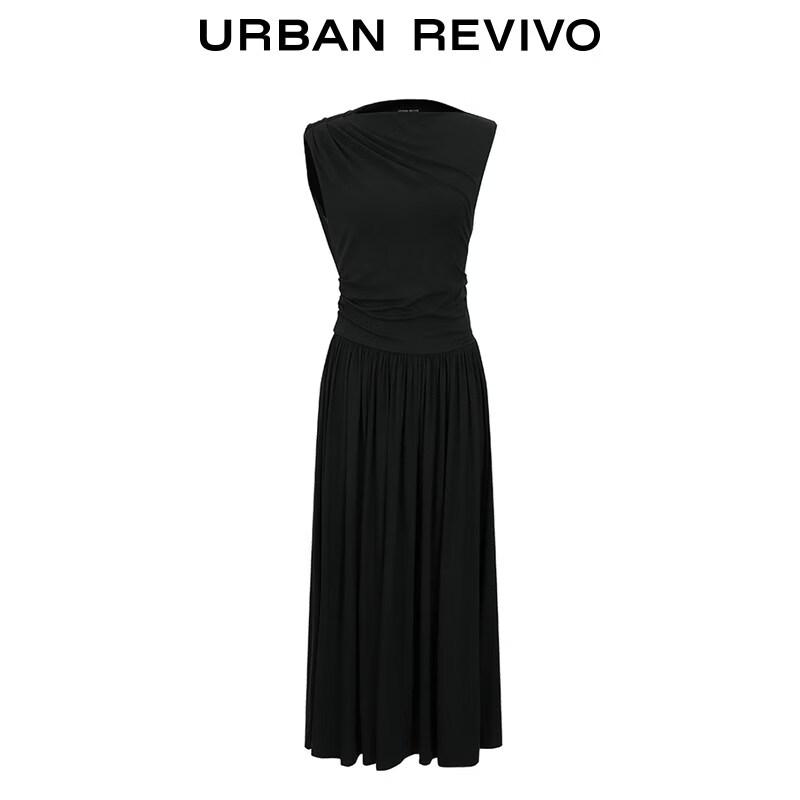 UR2026 Women's Trendy Ruched Off-Shoulder Dress