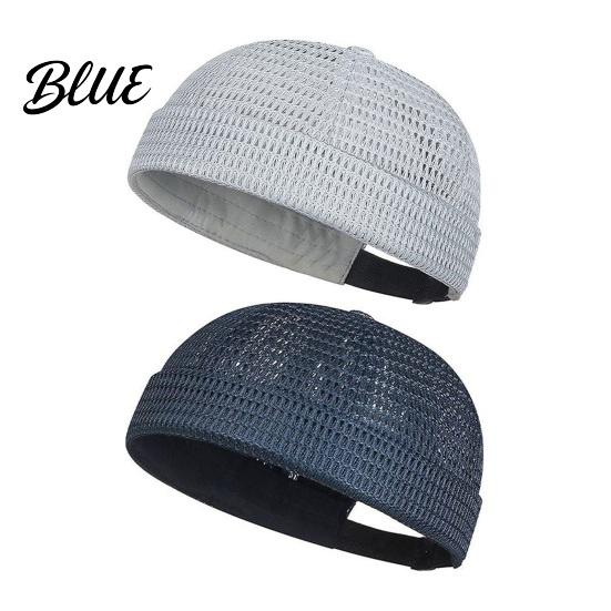 Outdoor Activity Hat 1/2Pcs Men Adjustable Custom Fit Breathable Mesh Design Lightweight Cap Foldable Hip-Hop Style Summer Activities Travel