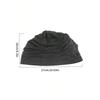 Unisex Pleated Fabric Swimming Cap With Added Head Circumference For Long Hair And Ear Protection, Beach Essentials, Beach Accessories, Pool Float