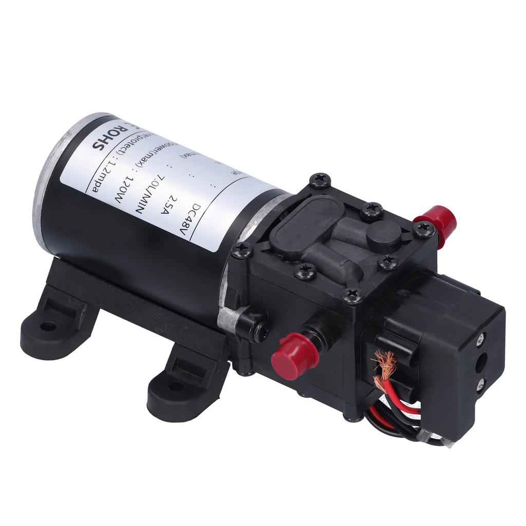 DC48V 120W DC Intelligent Diaphragm Pump 7.0L/MIN Automatic Atomizing High Pressure Pump