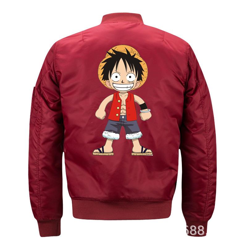 ONE PIECE Luffy series d sweater ONE PIECE jackets men's winter jacket