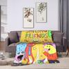 Smiling Friend Games Blankets Quality Super Soft  Bedding Throws Autumn Camping Home Decor Novelty Bedspread
