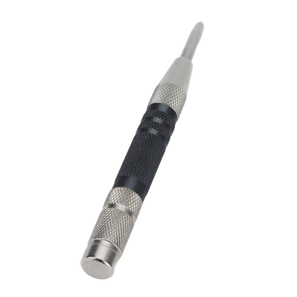 Automatic Center Punch Precise Positioning Adjustable Spring Easy To Grasp 155mm Woodworking Punch