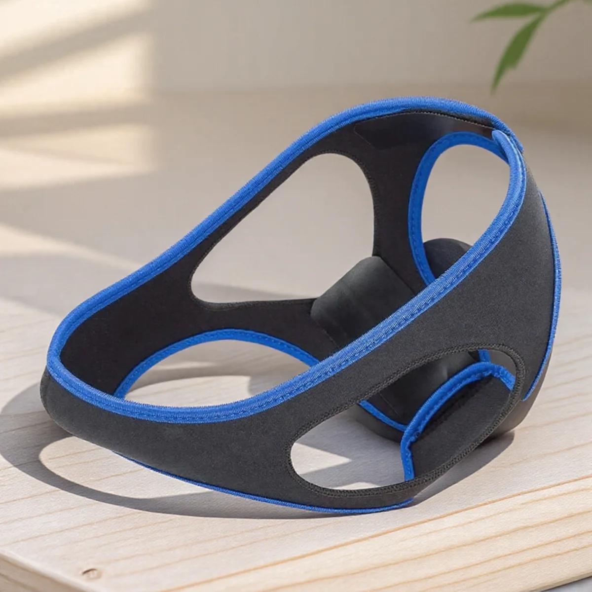 Adjustable Anti Snore Chin Strap Comfortable Snoring Solution For Better Sleep Adjustable Chin Strap For Sleep Apnea Relief