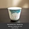 Shangqi Wangshu Hand-painted Teacup Set (3 Pcs)