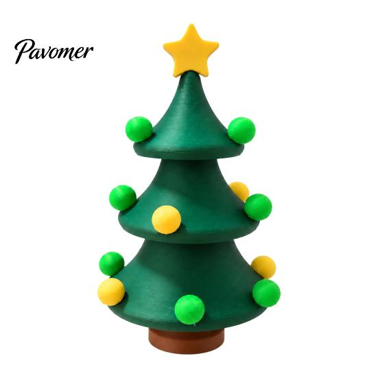Mini Tabletop Tree 3D Printed Dancing Christmas Tree, Rotating Twisted Desk Toy Toy, Decoration, Xmas Gift Twist Figurine