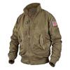 Men's Tactical Baseball Collar Pilot Jacket