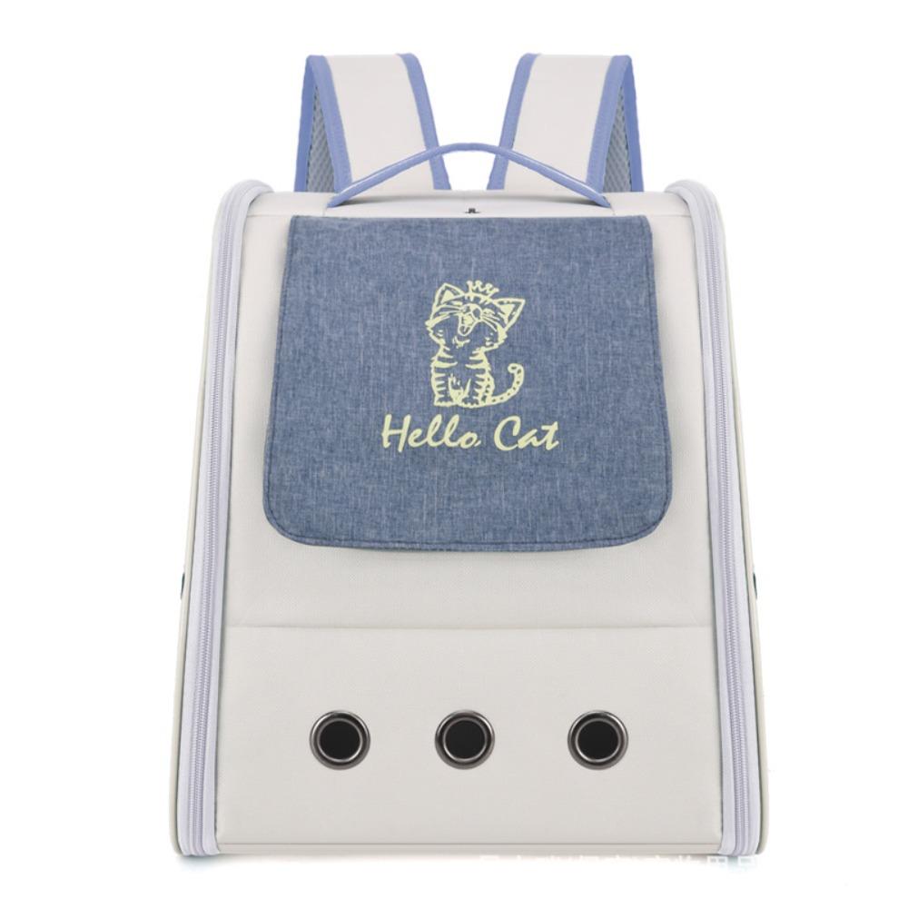 

Foldable Pet Oxford Bag Breathable Travel Puppy Bags Pet Carrier Backpack For Cat Puppy Dog Style 4