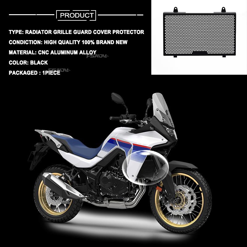Motorcycle Accessories Radiator Guard Grille Grill Cooling Cover Protection Fit For Honda XL750 Transalp XL 750 2023 2024