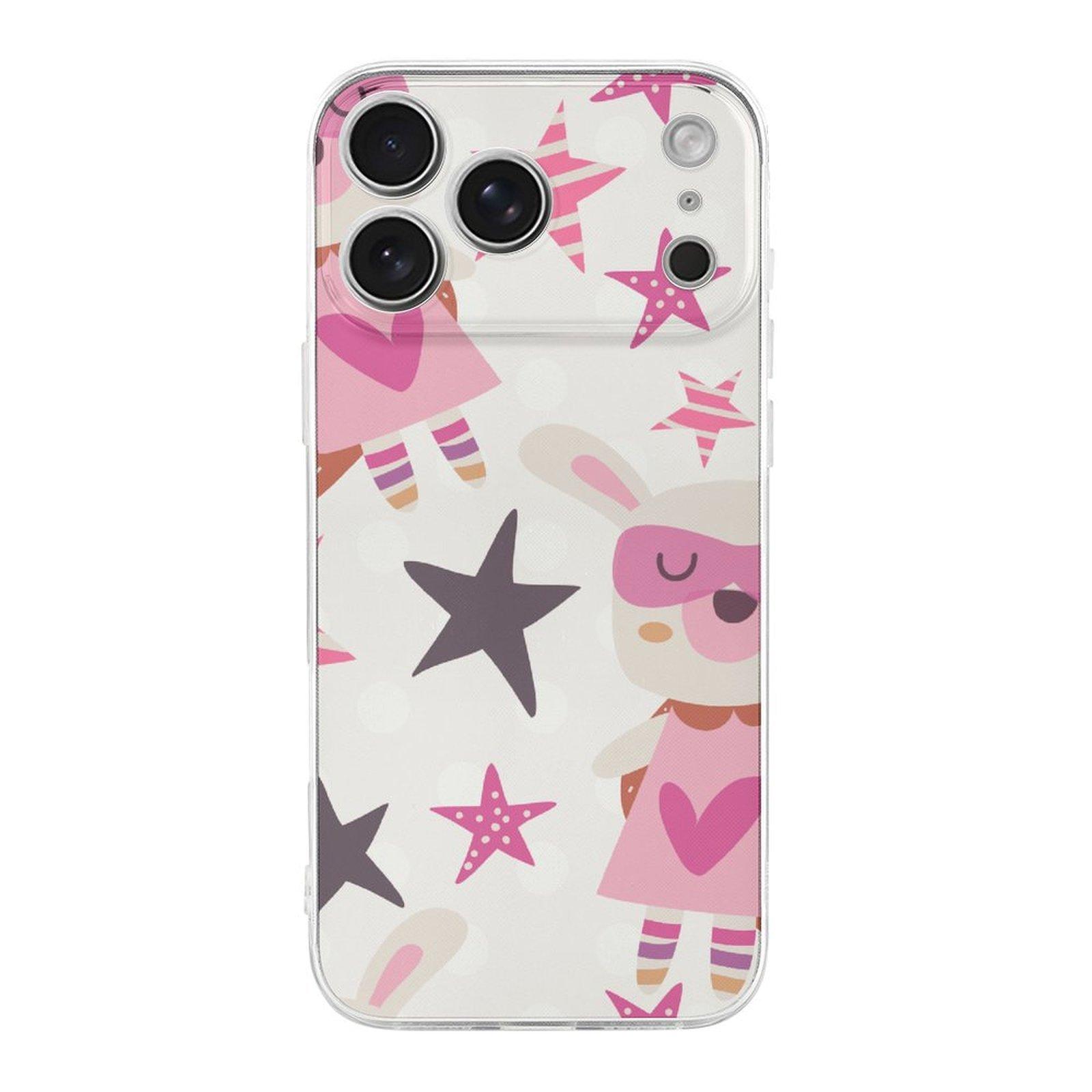 

1 Pack For Iphone 17/17Air/17Pro/17ProMax Lightweight TPU Case With Anti-Scratch Back, Flexible Corners And Camera Buffer IPHONE-17ProMax белый