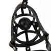 Leather Adjustable   Sex Toy Net Hole Ball Black Mouth Mask Gag Leather Adult Sex Tool BDSM Slave Training
