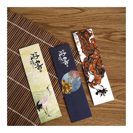 30 Pcs Colorful Washi Bookmarks for Kids, Paper Book Markers for Library Classroom, Reading Gifts for Book Lovers, Japanese Style