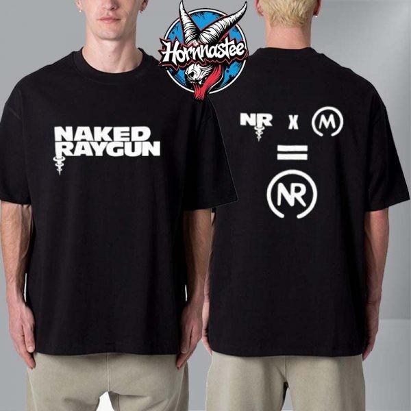 Naked Raygun x Metro 4 и 5 Футболка унисекс с двусторонней печатью XL