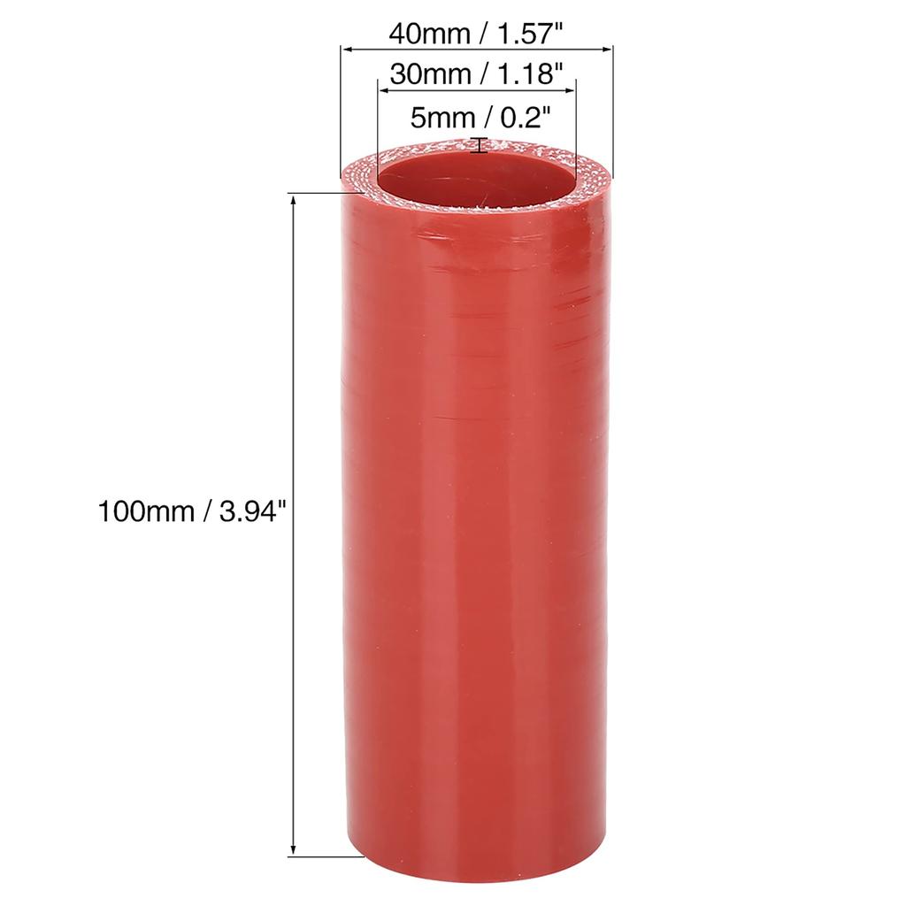 uxcell Silicone Hose, Intake Pipe, Silicone Pipe, Radiator Hose, 1.2 inches (30 mm), Length