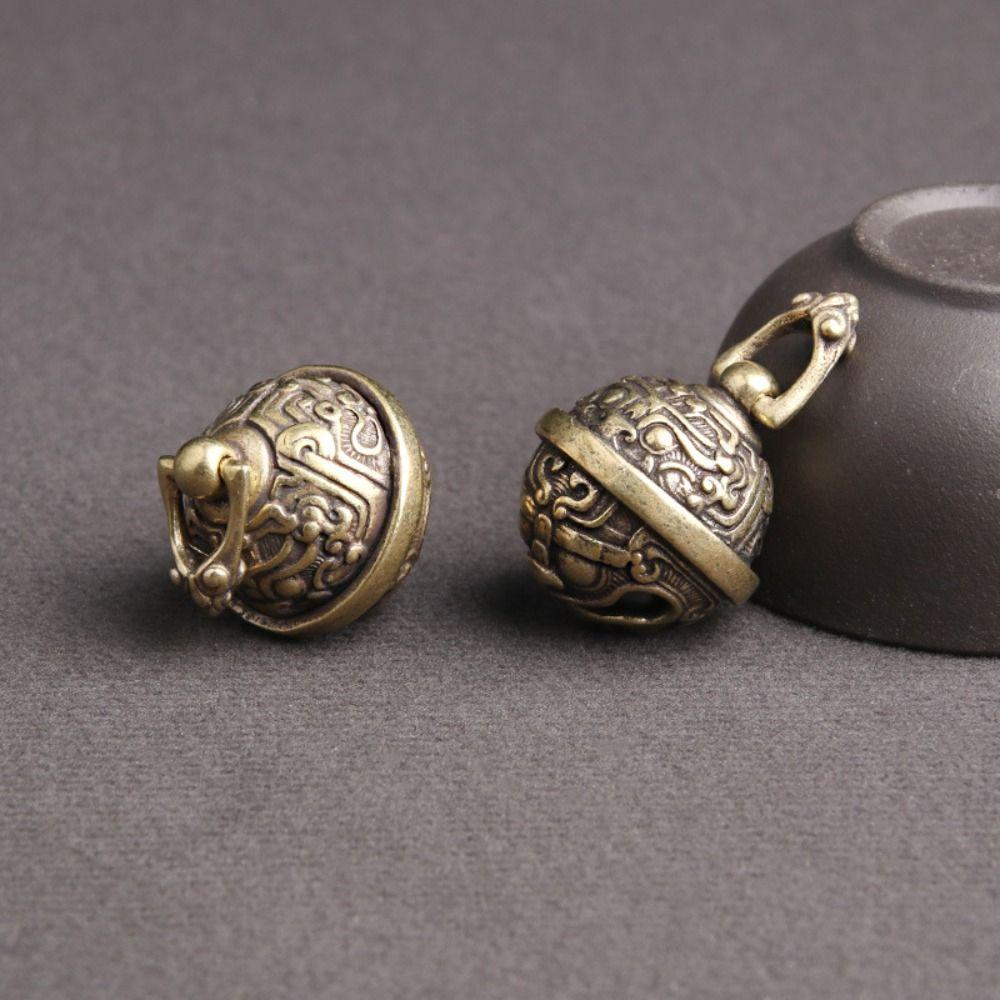 Gluttonous Gluttonous Bell Brass Waist Accessories Durable Small Copperware  For Gifts