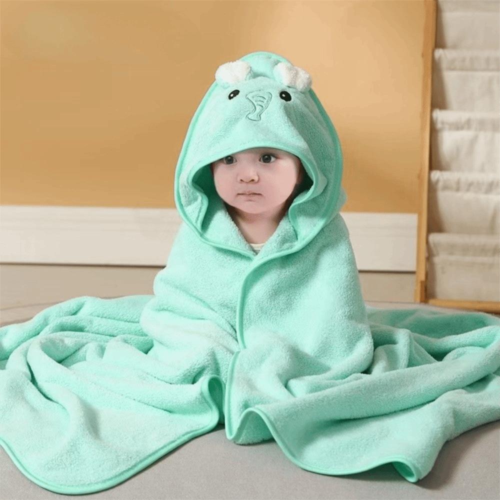 Super Absorbent Baby Bath Towel Quick-Drying Multifunctional Towel Animal Design Towel  Bathrooms Style G