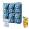 Mini Hochlandrind Eisform Silikon Niedliche Tier-Eiswürfelform Eiswürfelbereiter für Whiskey Kaffee für Hausbar Party 2026