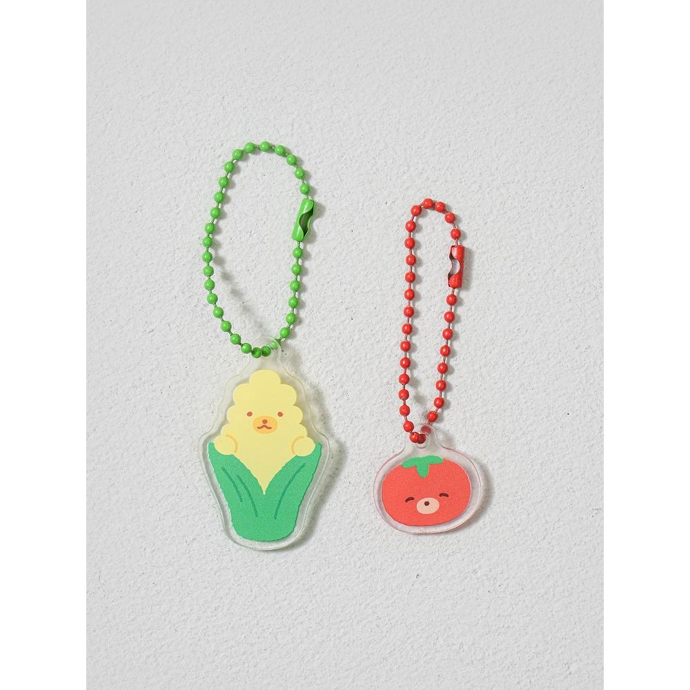 

Daiso Rural Vacation Acrylic Keyring Kitchen Garden