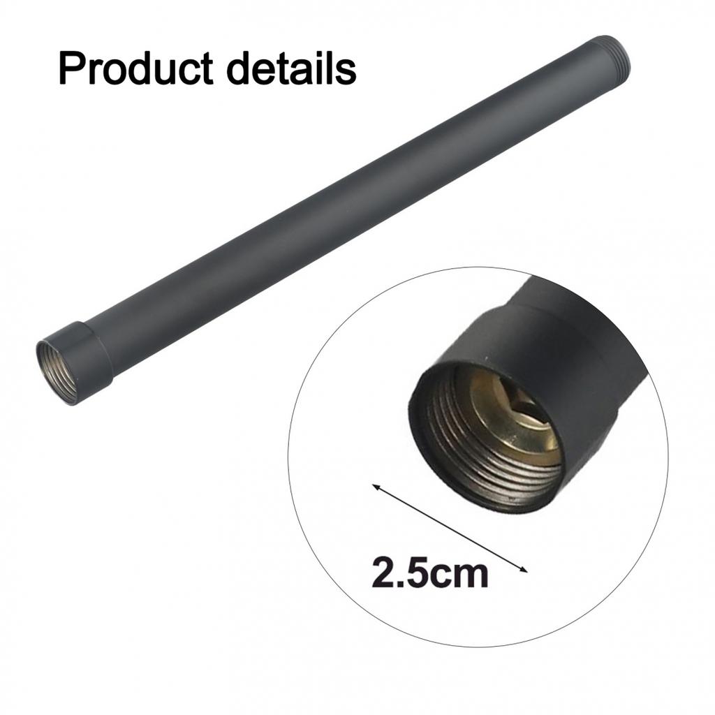 Round Shower Extension Rod Cm Extension Tube Stainless Steel Adjustable Angle