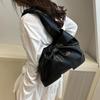 Yogodlns Casual Shoulder Bag for Women New Sweet and Simple Underarm Bag Bow Design Large Capacity Handbag