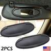 2* Sun Visor Vanity Mirror Covers For Porsche 911 996/997 Boxster Cayman 986/987