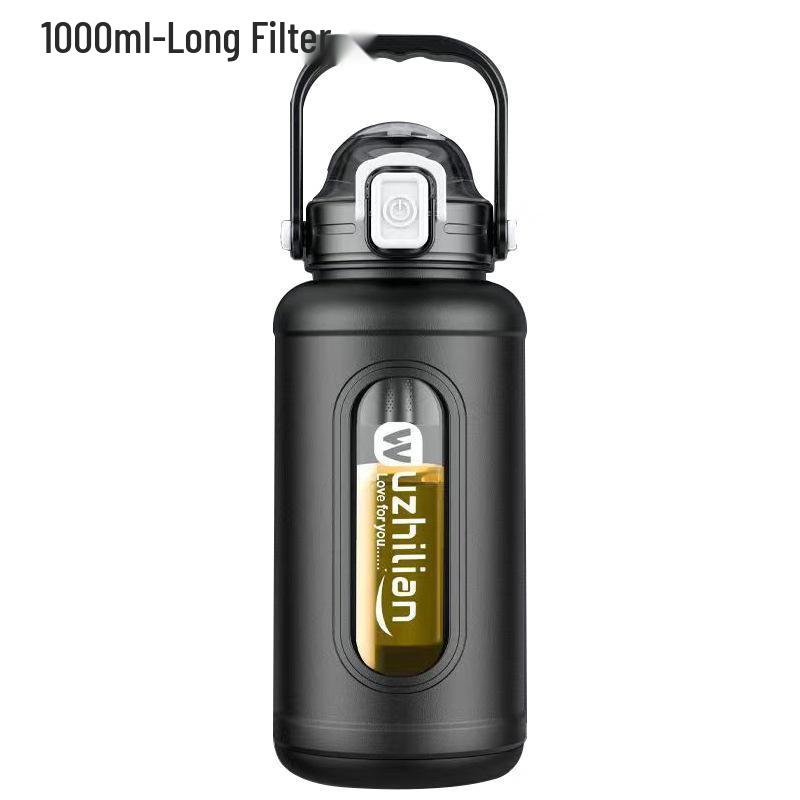 Shangqi Portable Heat-Resistant Glass Tea Infuser Bottle