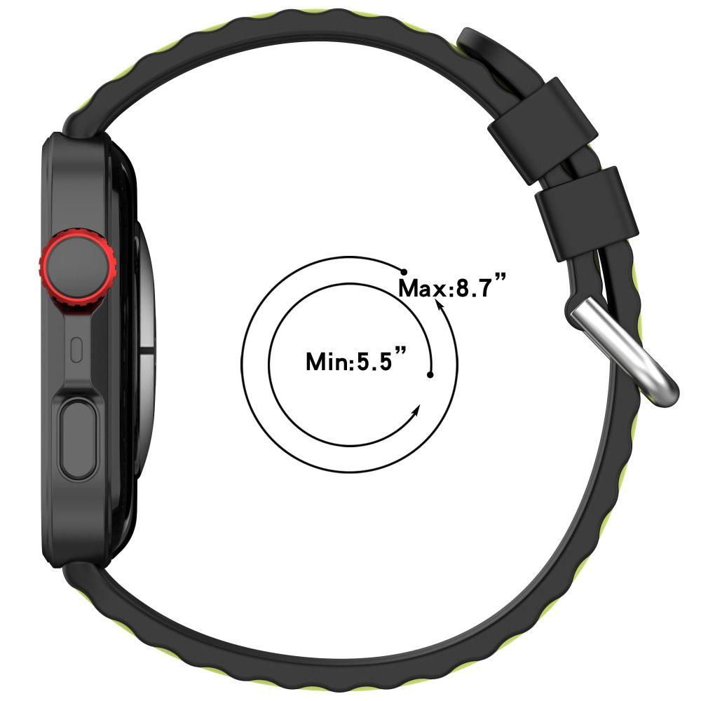 Silicone Wristband Double Color Bracelet for Huawei Watch Fit 4 Pro/4/3 Smart Watch Accessories