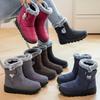 Women's Lightweight Comfortable Cold Warm Padded Snow Boots Non-slip Wear-resistant Outdoor Casual Sneakers Cotton Boots