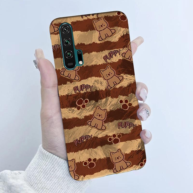 For Honor 20 Pro Case Honor20 Pro Back Soft TPU Silicone Cover Cute Cartoon Panda Phone Case For Huawei Honor 20 Pro Coque Funda