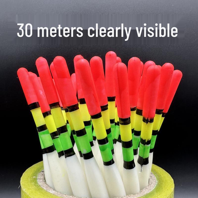 Traditional Eye-Catching Nylon Fishing Bobber for Beginners - Old-Fashioned, Hollow Plastic Float for Seniors