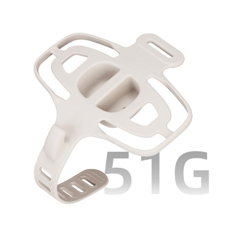 Nonslip Cycling Phone Mount Shockproof Silicone Bike Phone Brackets with Adjustable Strap Road Bike Accessories
