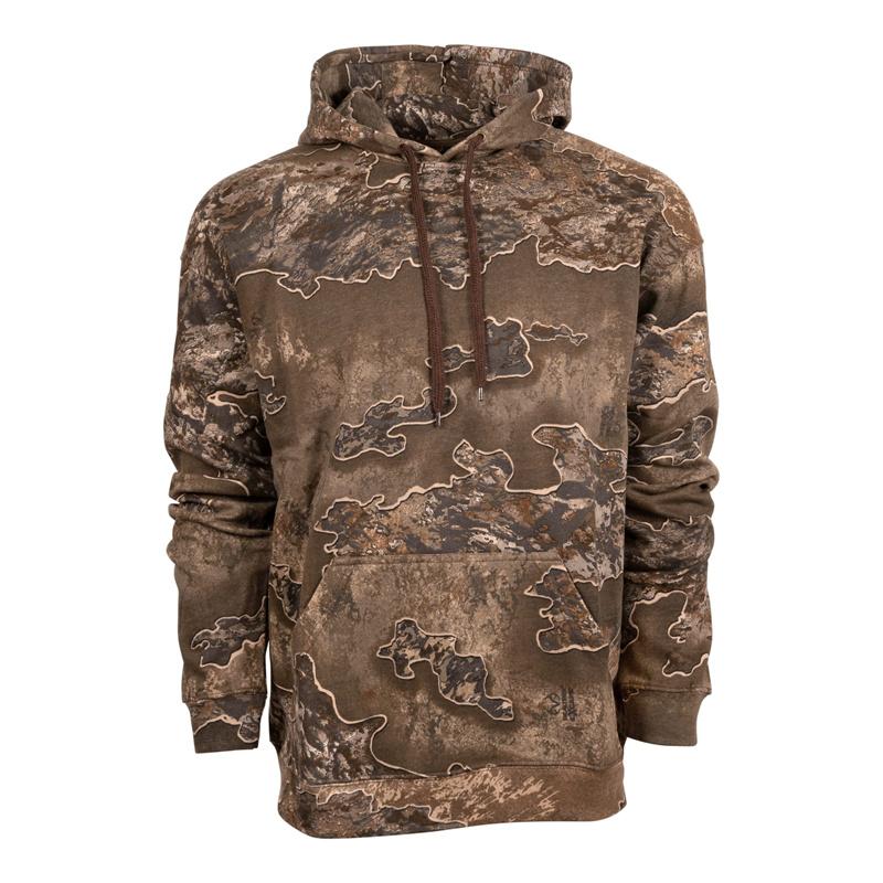 Deer Hunting Camo Graphic hettegenser for menn Klær 3D Hunter Forest Camouflage Print Nyhet i hettegensere Harajuku Fashion y2k Pullover