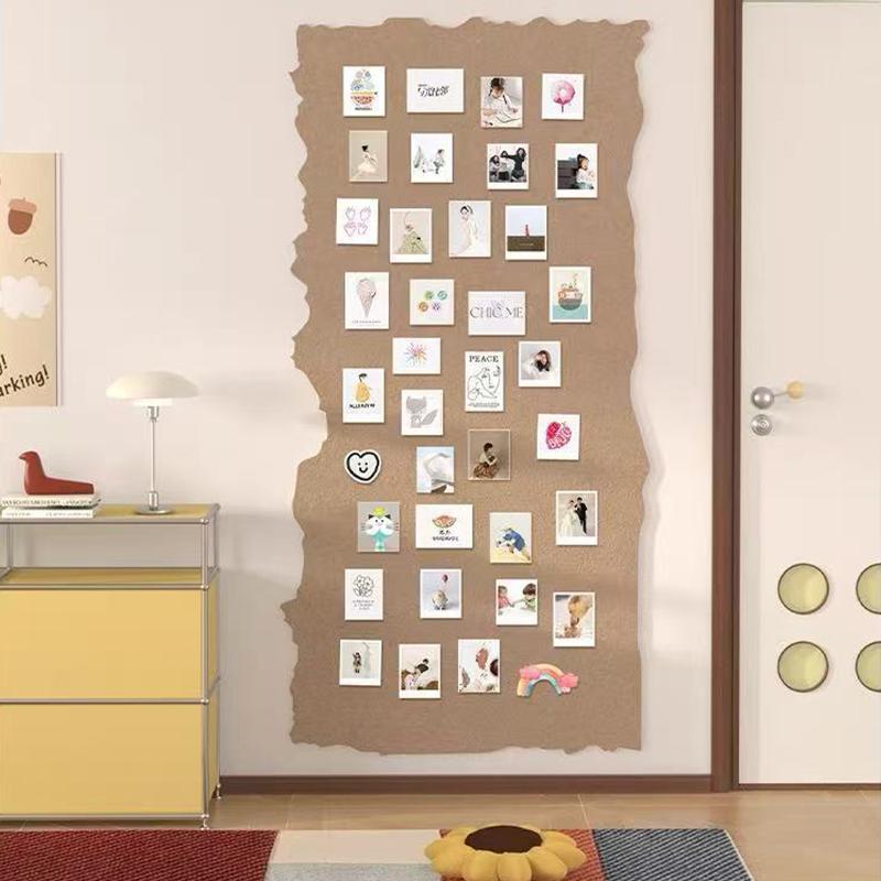 1PC Creative-Shaped Space-Saving Stickers Versatile Wall Family-Friendly Felt Decorative Self-Adhesive Soft-Textured 40x60cm