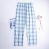 Men's Plaid Cotton Pajama Pants - Loose, Casual, Home and Outdoor Wear