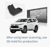 for Pajero Sport Montero Sport 2015-2019 Car Floor Mats Trunk Backrest Pad TPE