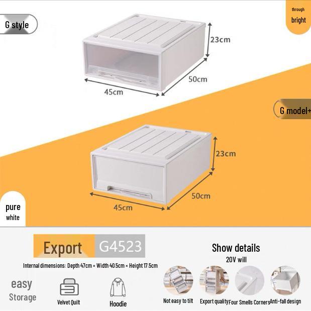 Best-Selling Plastic Drawer Organizer for Home Cabinets