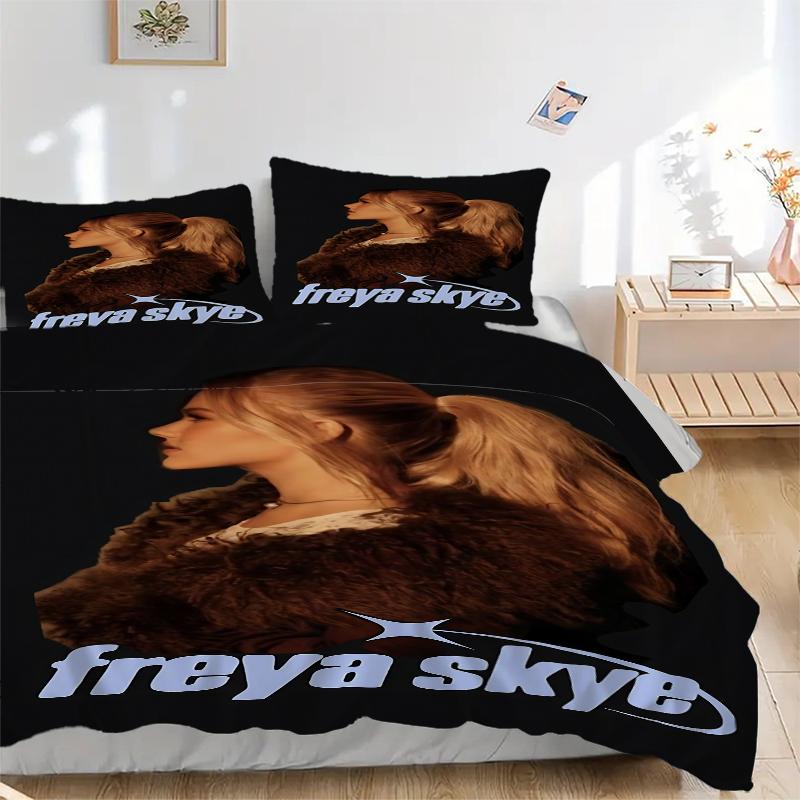 3Pcs Freya Skye'S Winter Elegance Bedding Sets For All Sizes New 3D Printed Bed Cover Comforter Duvet Cover Pillowcase Bedroom Decoration