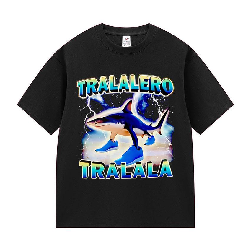 Limitované Bombardino Krokodýl Vtipné Meme Tričko Pánské Dámské Letní O-výstřih Krátký rukáv Tričko Módní Vysoce kvalitní Bavlněná Trička