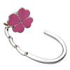 Four-Leaf Clover Enamel Handbag Hook - Zinc Alloy Hanger