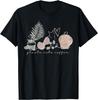 Green Plant Cat Coffee Print Gardening Succulent Enthusiasts Tshirt