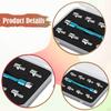Motorcycle Spanner Set Length 93mm/3.7in Easy Installation Universal 10 Size Sturdy 5.0-6.8mm