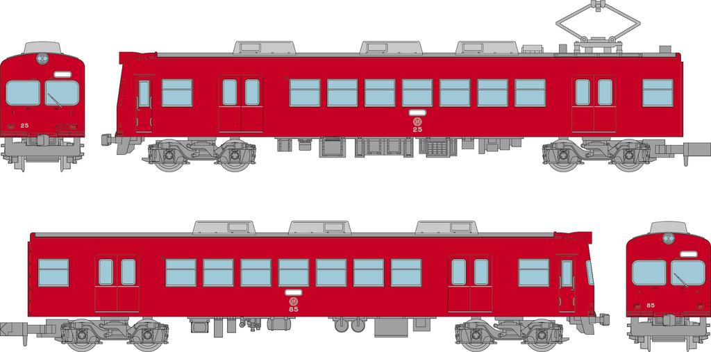 Tomytec Railway Collection Tetsuro Enshu Railway 30 Series Moha 85 Set B Diorama Supplies 336273 25-Kuha (Original Model) 2-Car