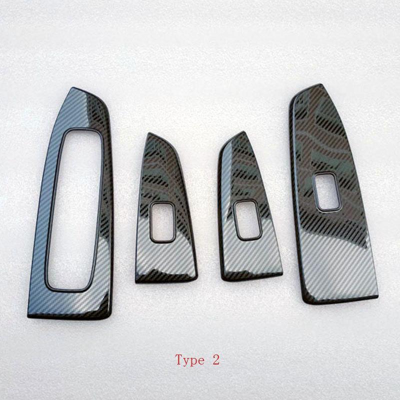 Window Motor Door Handle Armrest Cover Car Interior Trim for Kia Cerato K3 4 Forte 3 Car Styling Sticker Accessories 4 Pcs