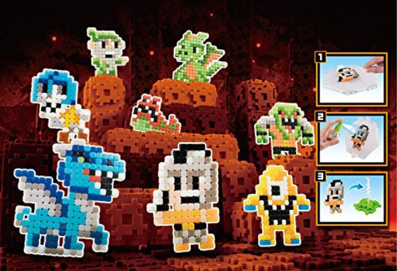 QIXELS Design Theme Set Monster World Craft