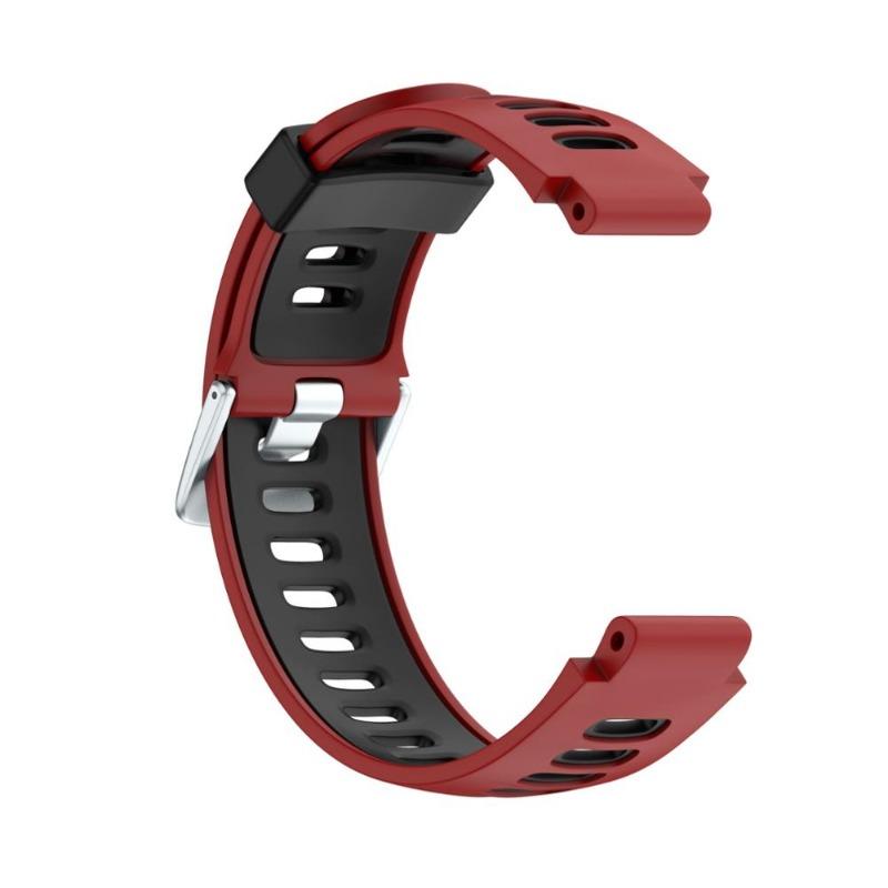 

Сменный ремешок на запястье для Garmin Forerunner 235 220 620 630 735 735XT, модный силиконовый ремешок для часов-браслет For Forerunner 235 красный черный