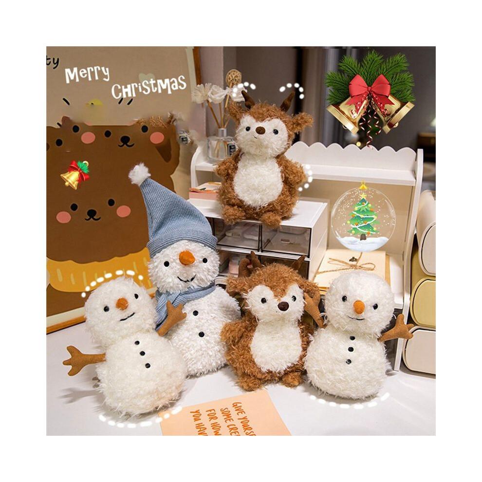 Christmas Plush Toy Doll Gift Cute Doll Desktop Ornaments Sofa Decoration Home Ornaments,Deer