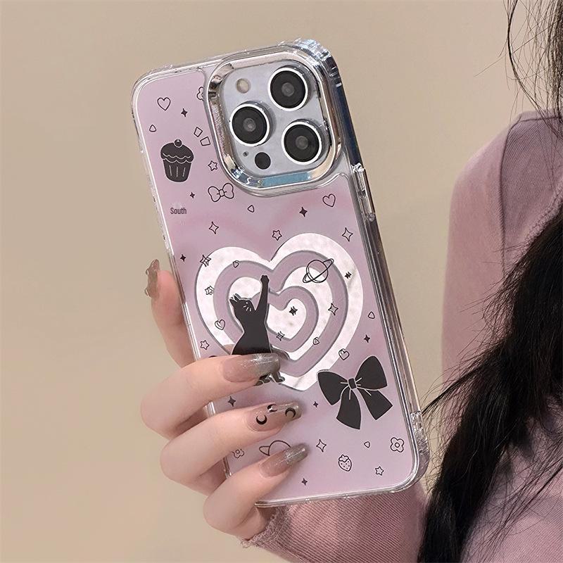 Zhitai Apple iPhone Case: 16 Pro Max iPhone 15/14 Bracelet Mirror 12 Protective Cover