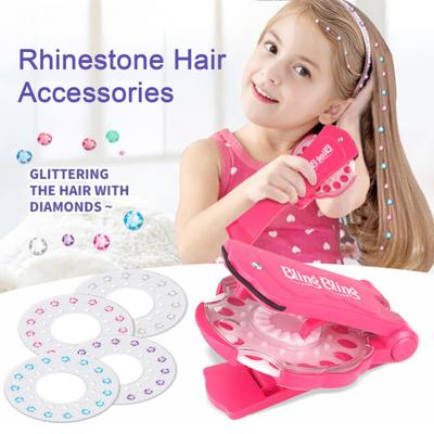 Rhinestone Applicator Set Brilliant Rhinestone Series Versatile Design Rhinestone Styling Tool No Heat Required Hair Styling Tool