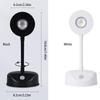 LED Wireless Spotlight Painting Lamp Motion Sensor Battery Operated Art Display Light Cat-Eye Bulb Dimmable Wall Lamp Wall